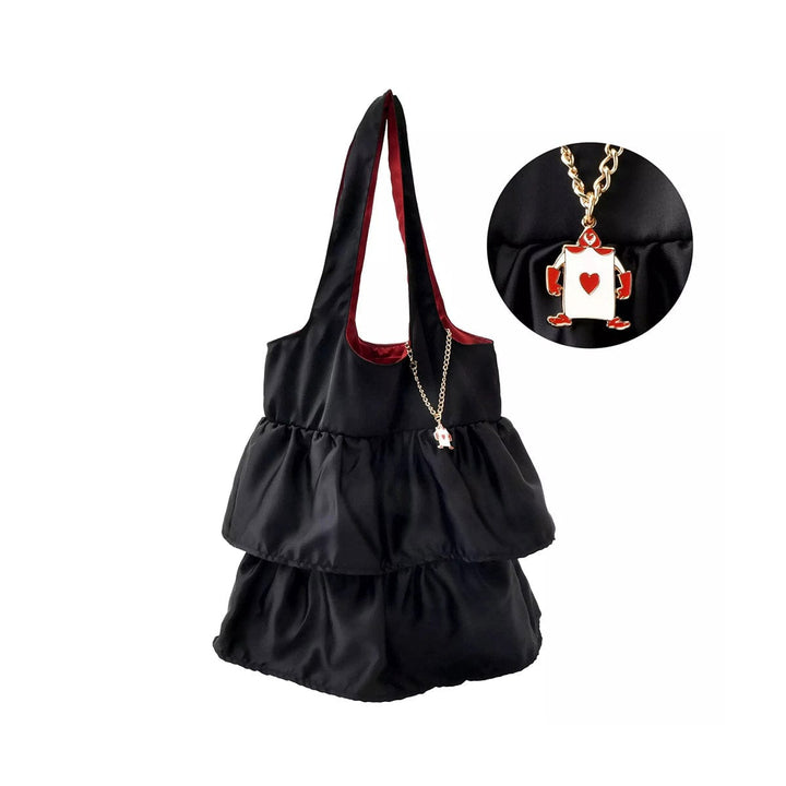 Disney Queen of Hearts &amp; Ace Tote Bag w/ Charm thumbnail 1