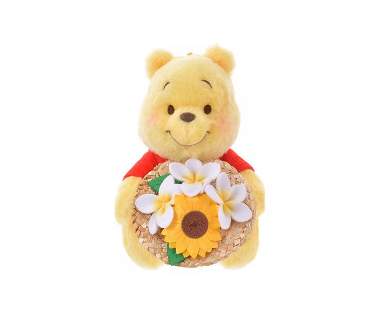 Winnie the Pooh Keychain Plushie: Pooh with Hat