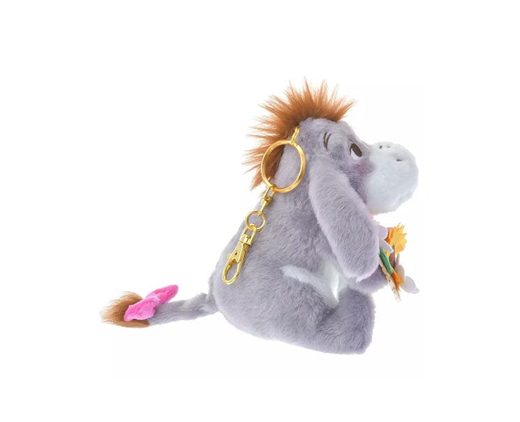 Winnie the Pooh Keychain Plush: Eeyore with Hat