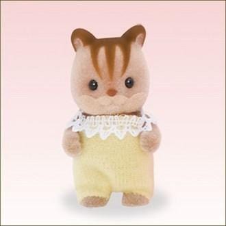 Sylvanian Families-Baby Squirrel Walnut Red thumbnail 2