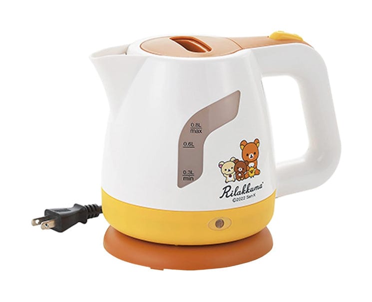 Boil water in style with the Tamahashi Electric Kettle featuring the beloved Rilakkuma! This cute and efficient kettle makes your daily tea or coffee routine even more enjoyable.
Capacity: 800mL
This item uses 900 W