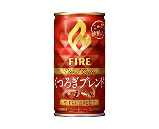Kirin Fire Relaxation Blend Coffee Food and Drink Japan Crate Store