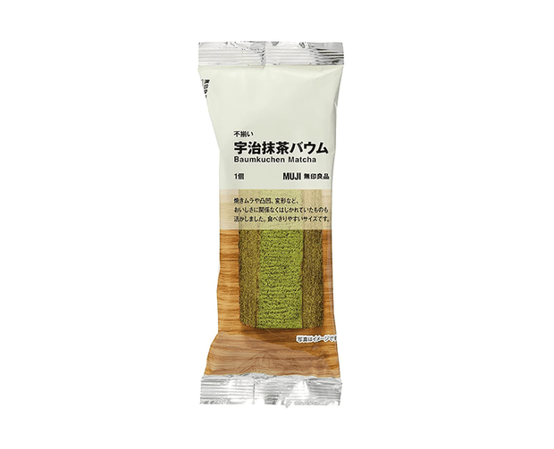 Muji Matcha Baumkuchen Cake