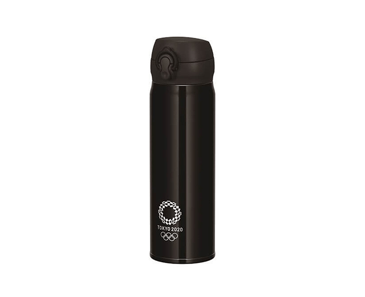 Tokyo 2020 Stainless Thermos Bottle Black