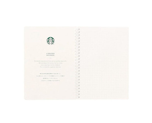 Starbucks Japan Sakura 2024 Ring Notebook Baby Pink