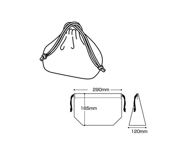 Mofusand Samenyan Bento Drawstring Bag thumbnail 3