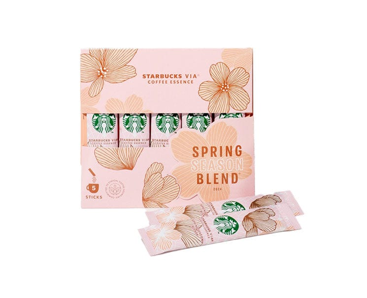 Starbucks Sakura 2024: Via Spring Blend Coffee (5 Sticks)