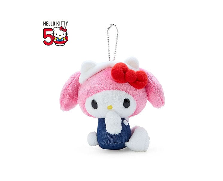Sanrio Hello Kitty 50th Anniversary My Melody Keychain Plushie
