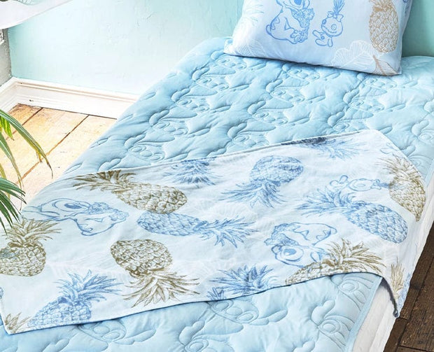 Disney Cooling Mini Blanket: Stitch & Scramble Anime & Brands Sugoi Mart