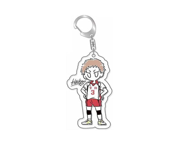 Haikyu!! Acrylic Keychain Set of 3 (C) thumbnail 2