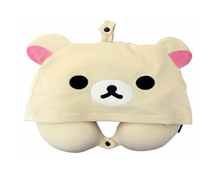 Enjoy ultimate travel comfort with the SAN-X Travel Pillow