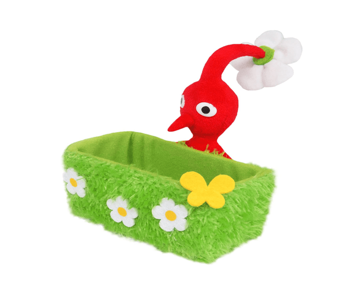 Pikmin Plushie With Accessory Box Red thumbnail 1