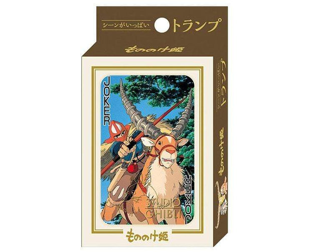 Studio Ghibli Princess Mononoke Playing Cards Toys and Games Sugoi Mart
