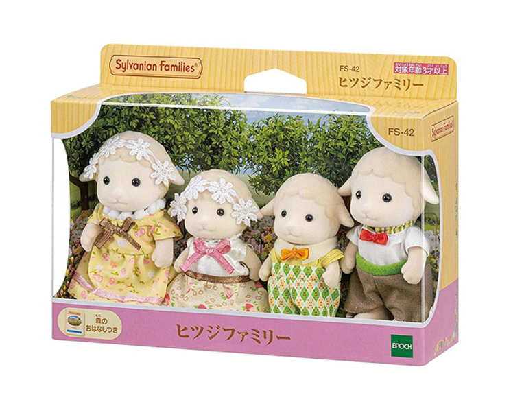 Sylvanian Families Dolls Sheep Family