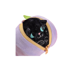 Reversible Pouch (Ghost & Black Cat) with Snacks