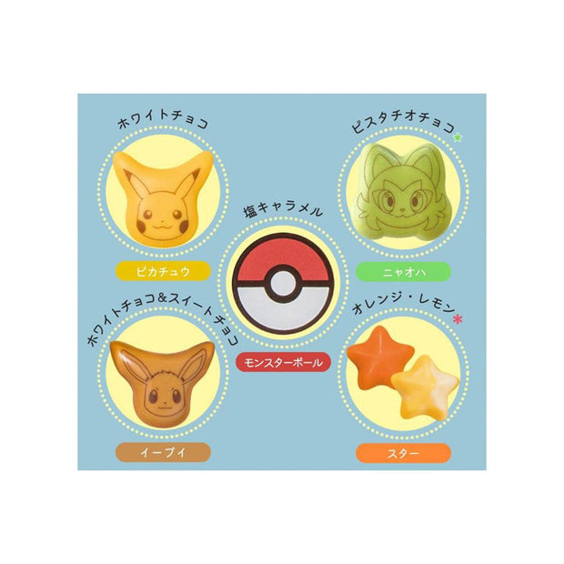 Pokemon Japan Chocolate Medium Assortment