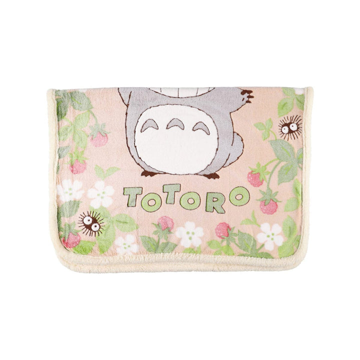 Ghibli Totoro Strawberry Half Blanket thumbnail 2