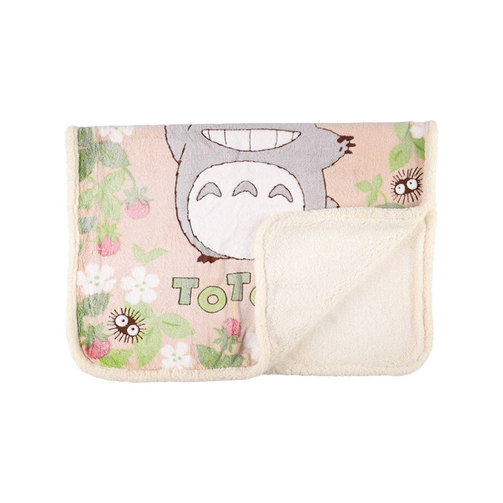 Ghibli Totoro Strawberry Half Blanket thumbnail 3