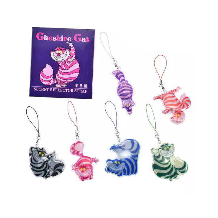 Disney Cheshire Cat Reflector Light Up Keychain thumbnail 4