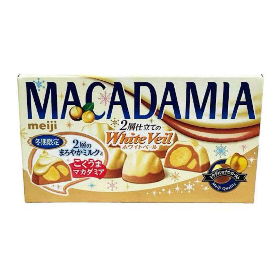 Meiji Macadamia Chocolate White Veil