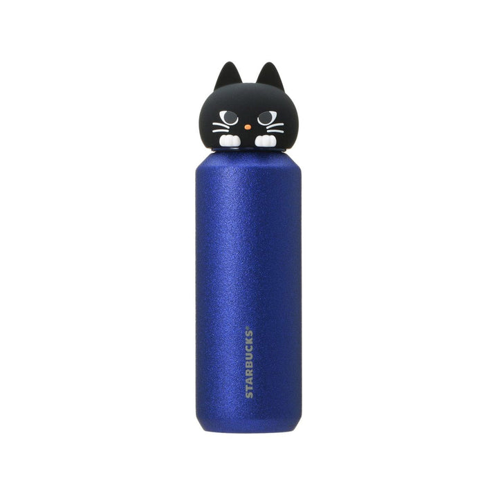 Starbucks Halloween 2024 Witch Cat Stainless Bottle thumbnail 1