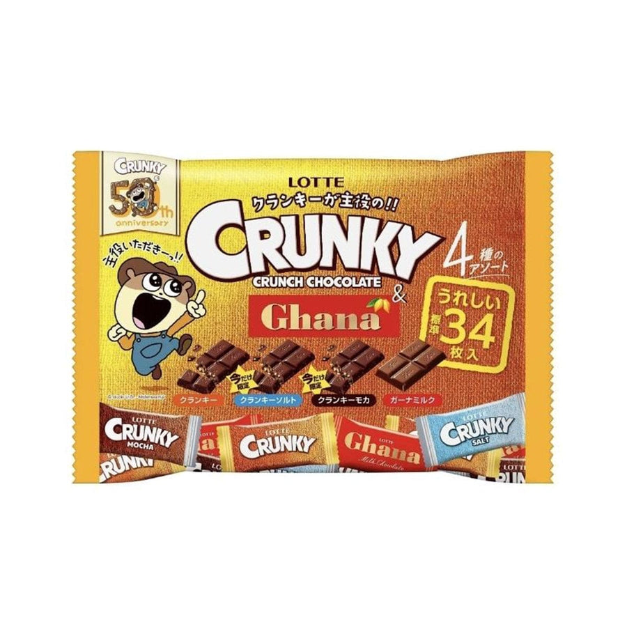 Lotte Crunchy & Ghana Share Pack