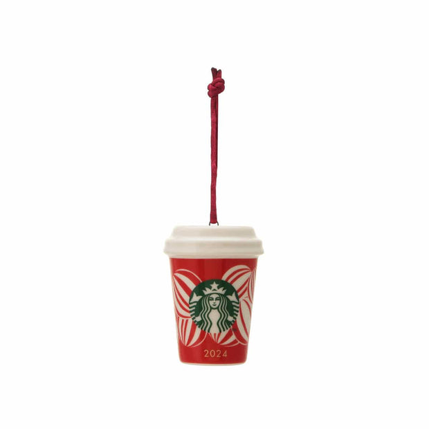 Starbucks Japan Holiday 2024 Ornament Red Cup