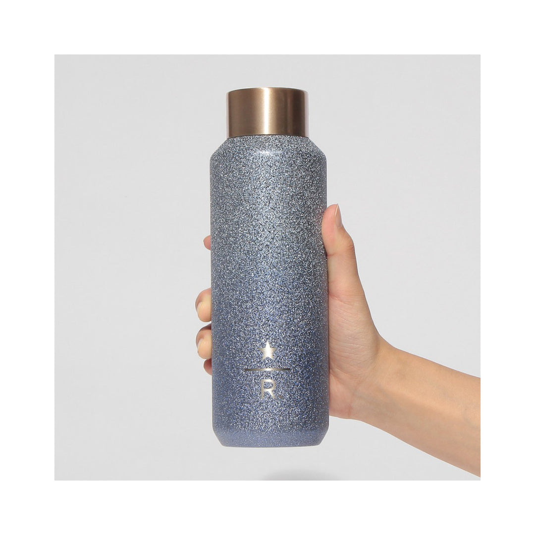 Starbucks Stainless Steel Bottle Glitter Light Blue