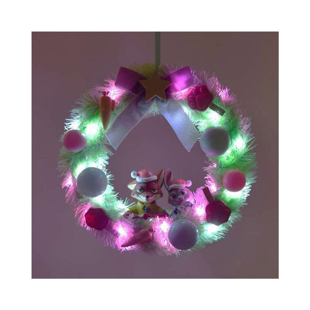 Disney Christmas Zootopia Wreath Light Up