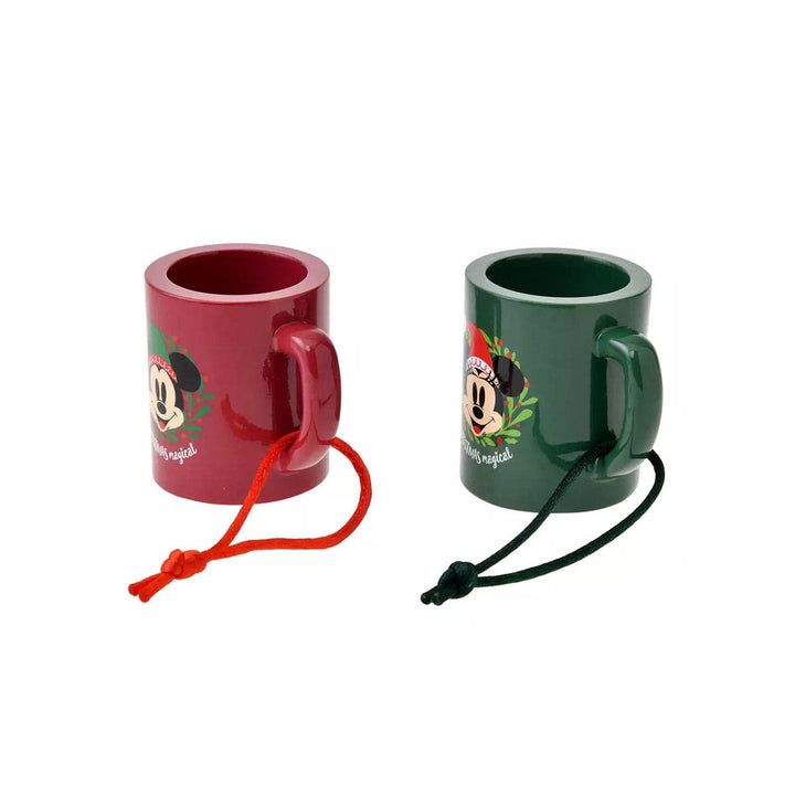 Disney Christmas Mickey &amp; Minnie Ornament Mug thumbnail 2