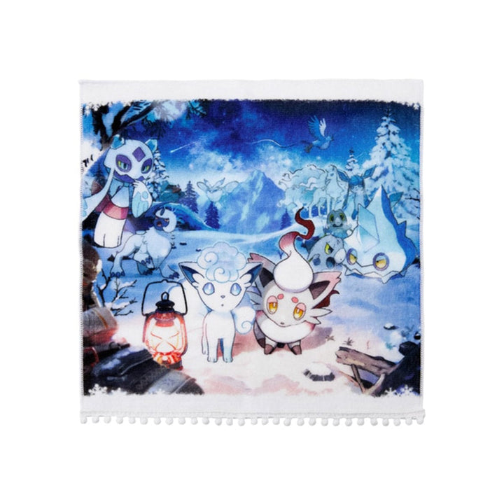 Pokemon Hand Towel Snowy Gathering thumbnail 1