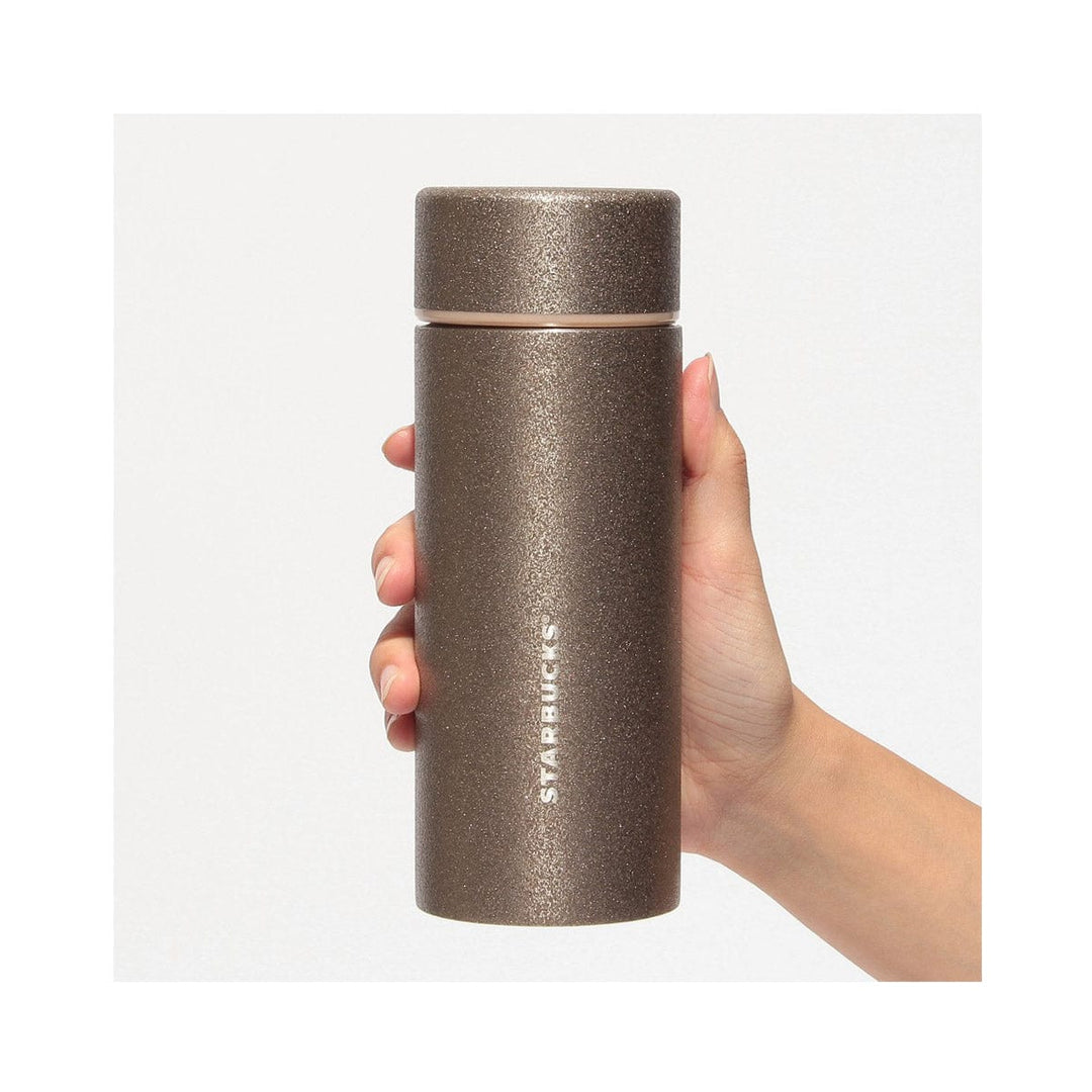 Starbucks Stainless Steel Bottle Glitter Gold