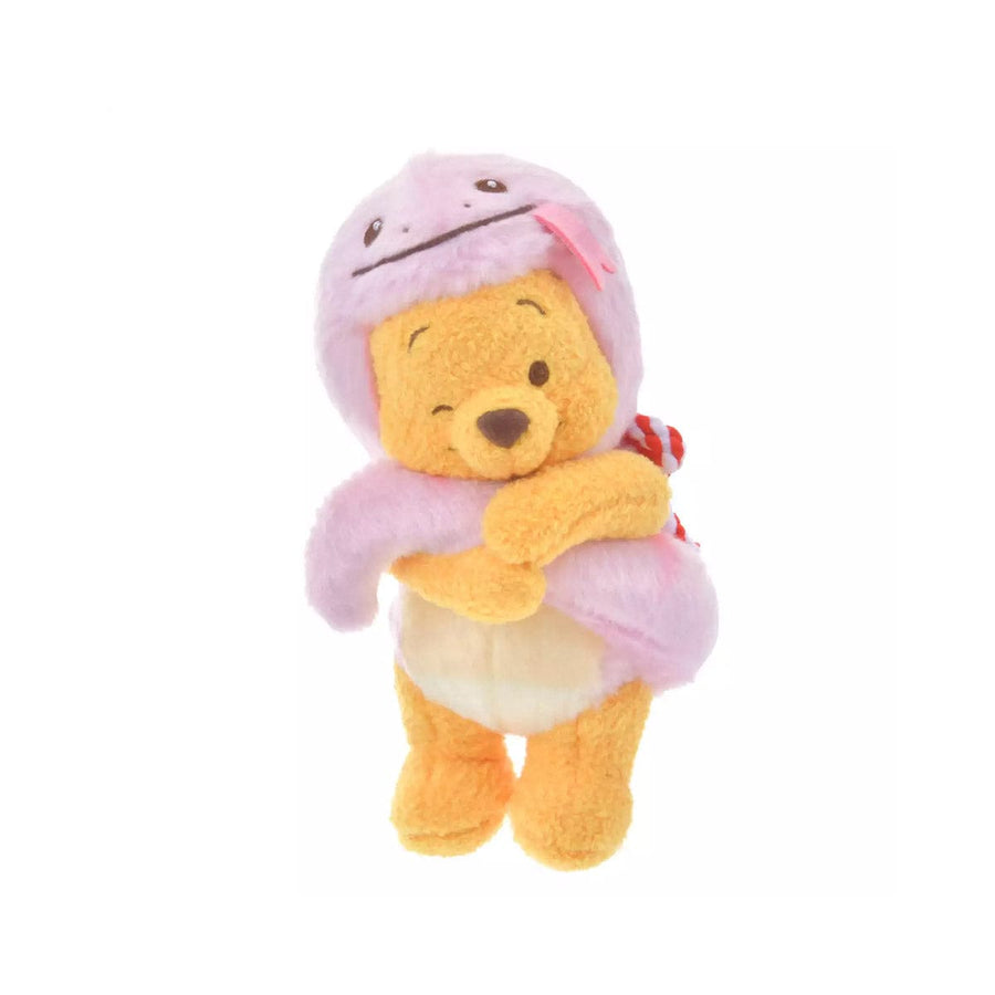 Disney Winnie the Pooh Plush Keychain New Year 2025 Pink