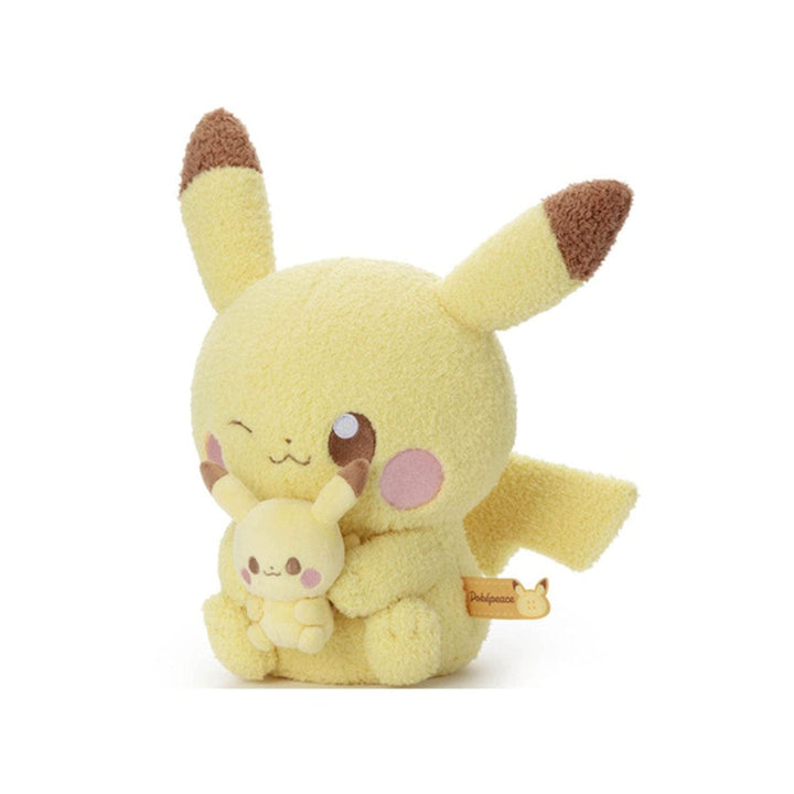 Pokemon Pokepiece Plush Toy: Pikachu with Plushie thumbnail 2