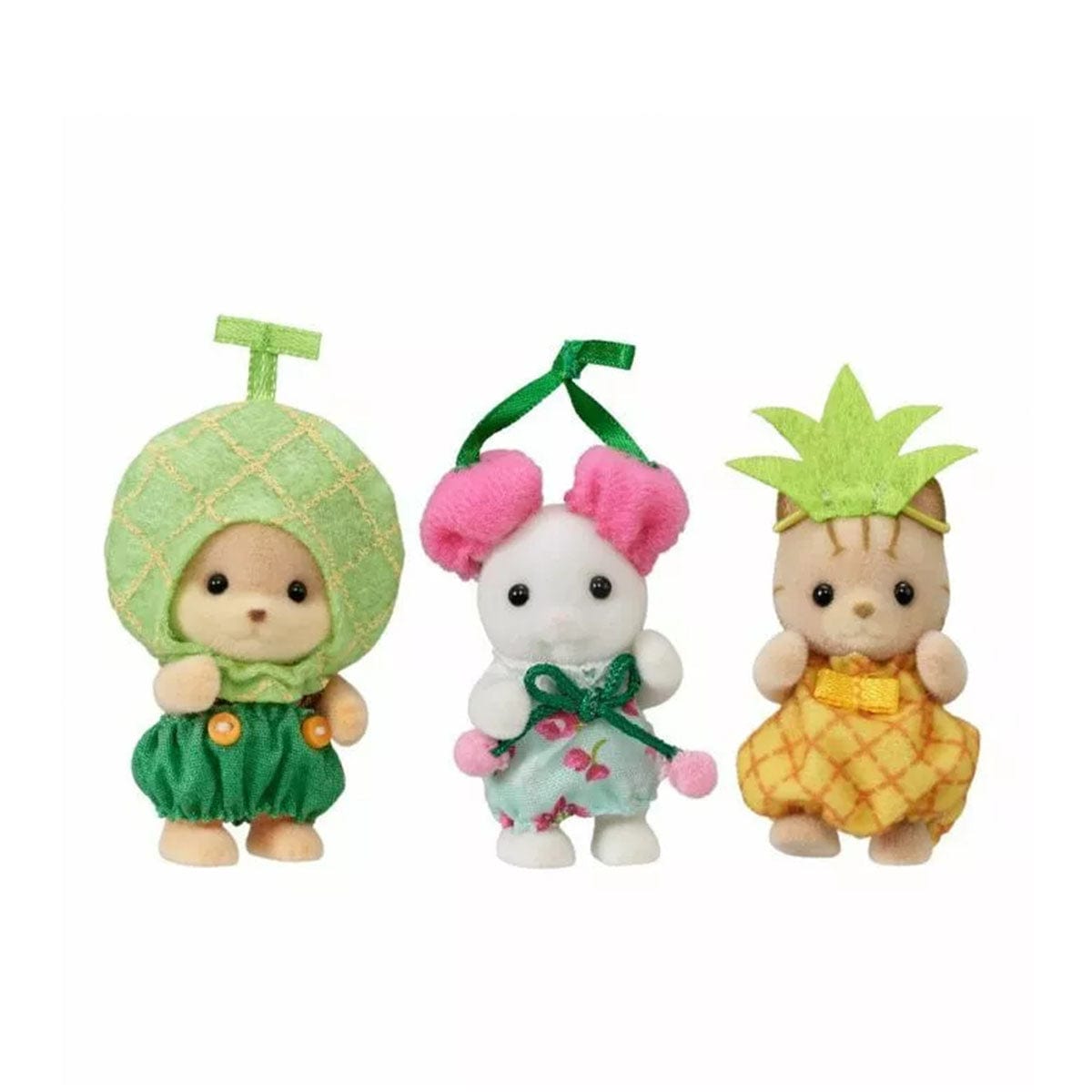 Sylvanian Families Baby Trio: Melon, Cherry, Pineapple