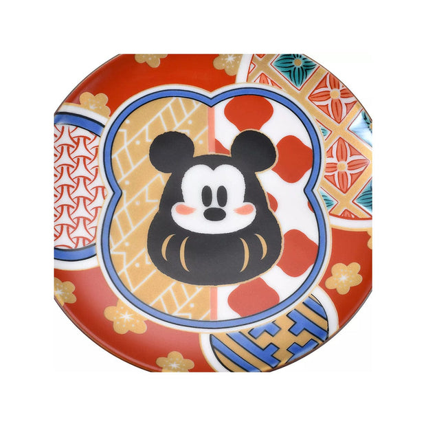 Disney Mickey Mouse Small Plate Kutani Ware New Year 2025