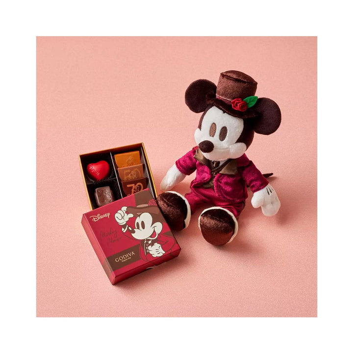 Disney Mickey x Godiva Chocolate Assortment with Plush Toy Valentine 2025 thumbnail 8