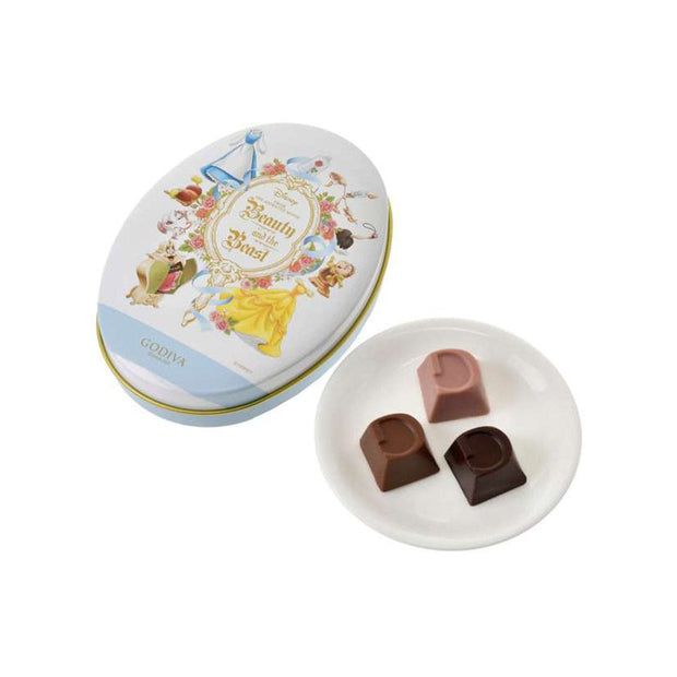 Disney Beauty & the Beast x Godiva Chocolate Tin Valentine 2025
