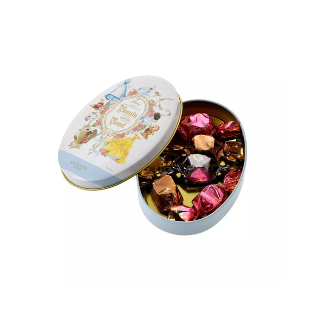 Disney Beauty & the Beast x Godiva Chocolate Tin Valentine 2025
