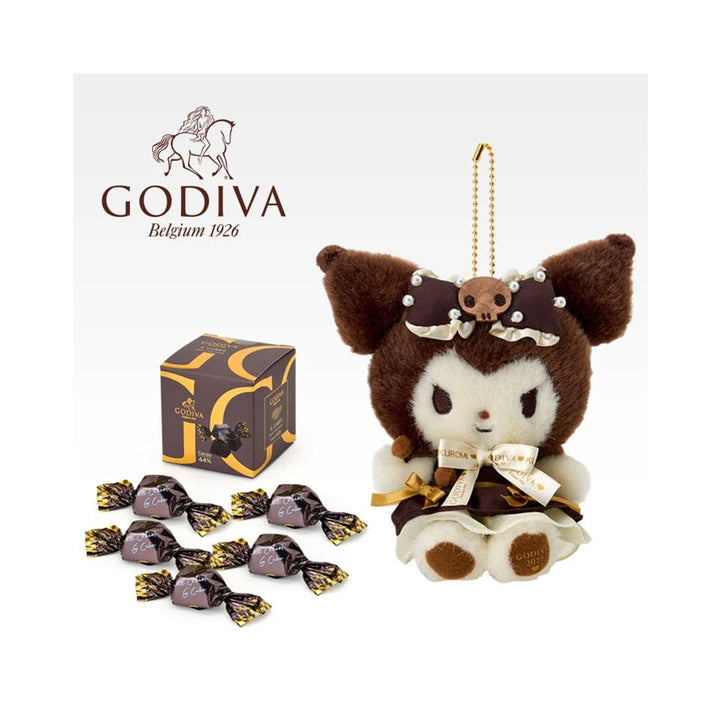 Sanrio X Godiva Mascot Holder 2025: Kuromi thumbnail 1