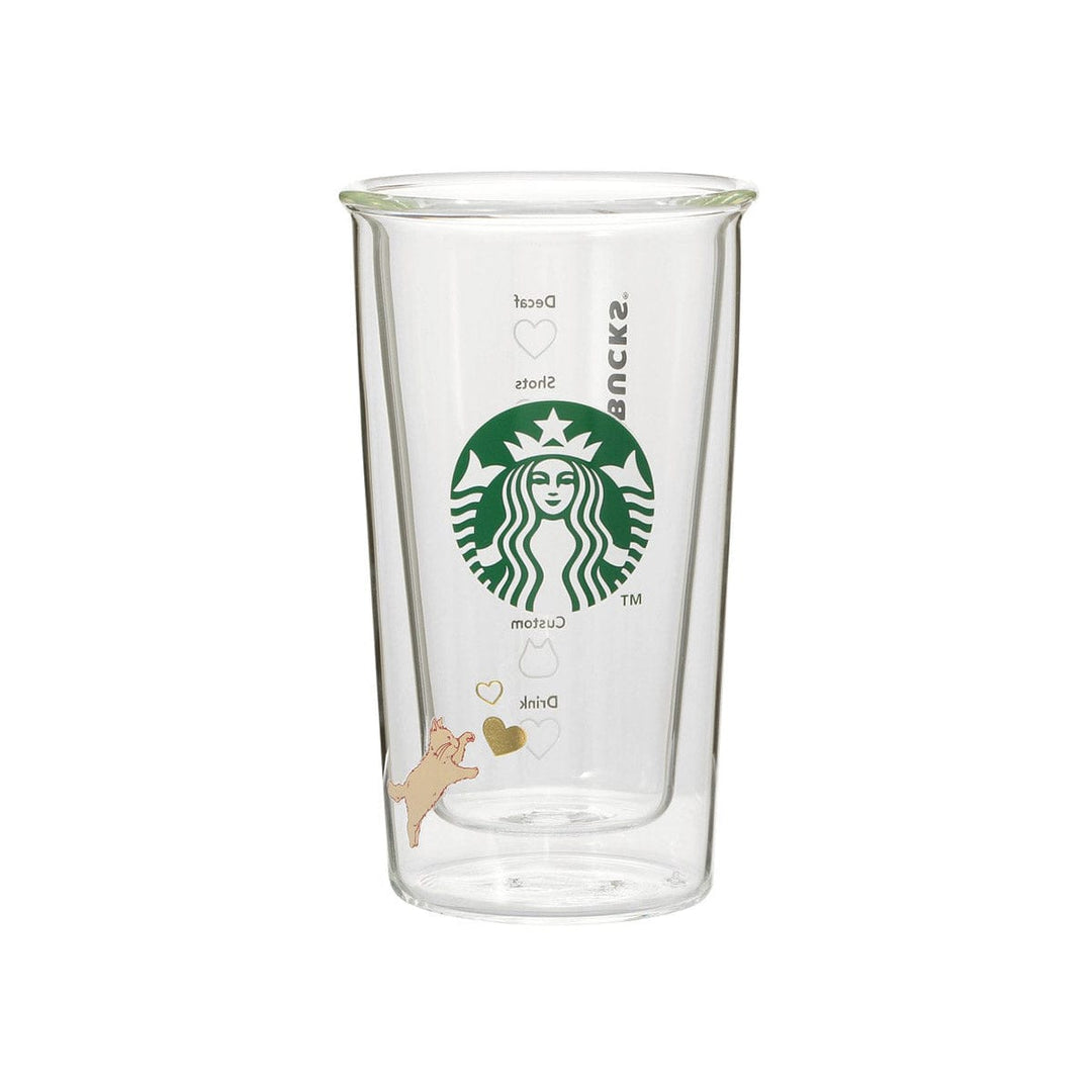 Starbucks Valentine's Day 2025 Heat-Resistant Double-Wall Glass