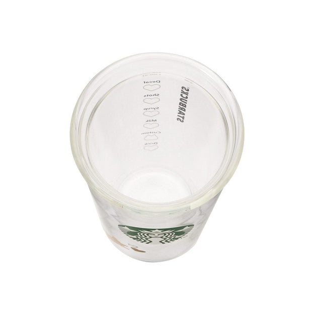 Starbucks Valentine's Day 2025 Heat-Resistant Double-Wall Glass