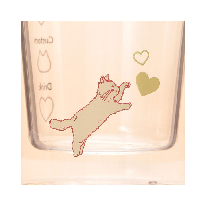 Starbucks Valentine 2025 Heat-Resistant Double Wall Glass: Beige thumbnail 4