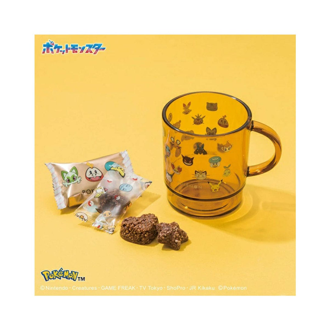 Pokemon Valentine's Day 2025 Chocolate and Clear Cup Set