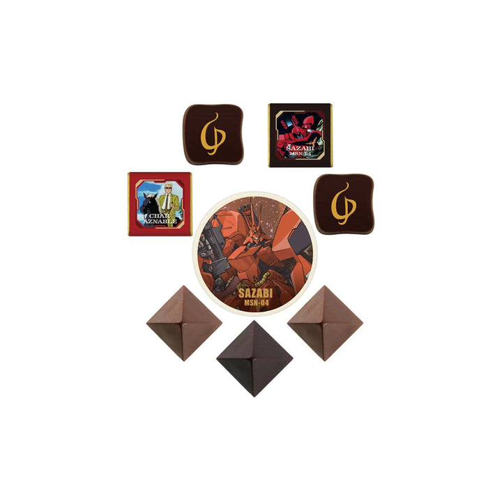 Gundam Assorted Chocolate Tin: Sazabi thumbnail 2