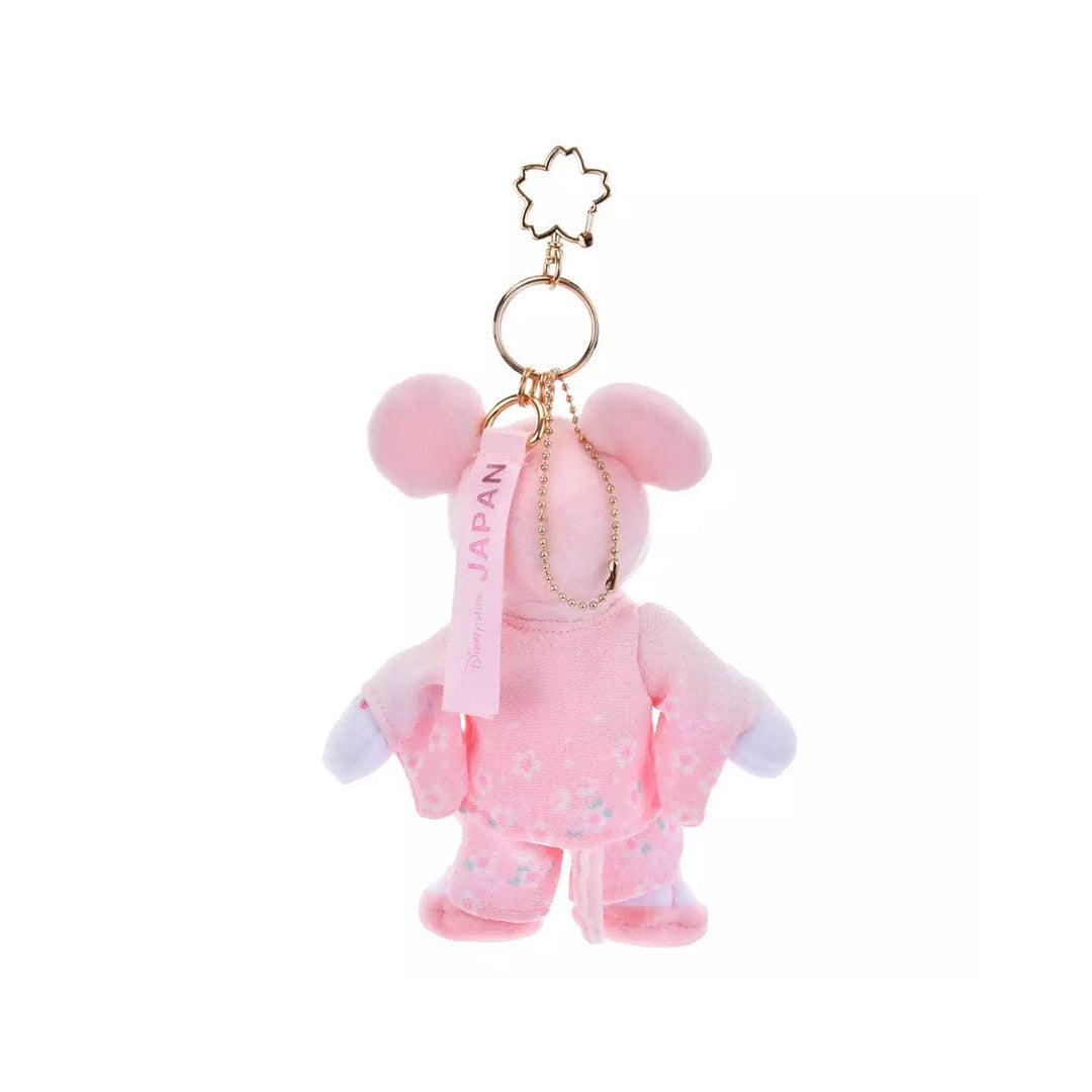 Disney Plush Keychain Kimono Sakura: Mickey