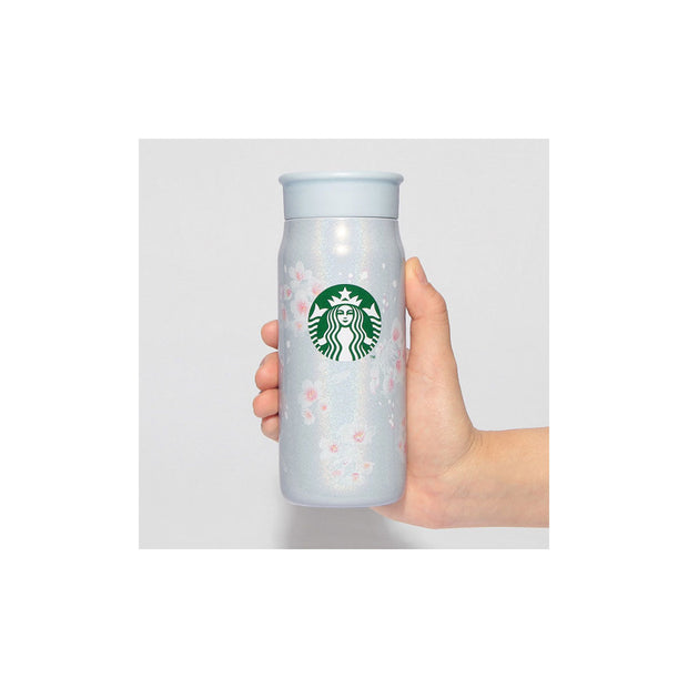 Starbucks Sakura 2025 Stainless Steel Bottle: Pale Blue