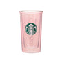 Starbucks Japan Sakura 2025 Double Wall Glass: Pale Pink thumbnail 1
