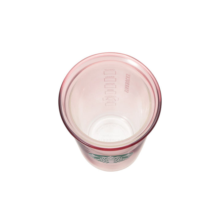 Starbucks Japan Sakura 2025 Double Wall Glass: Pale Pink thumbnail 3