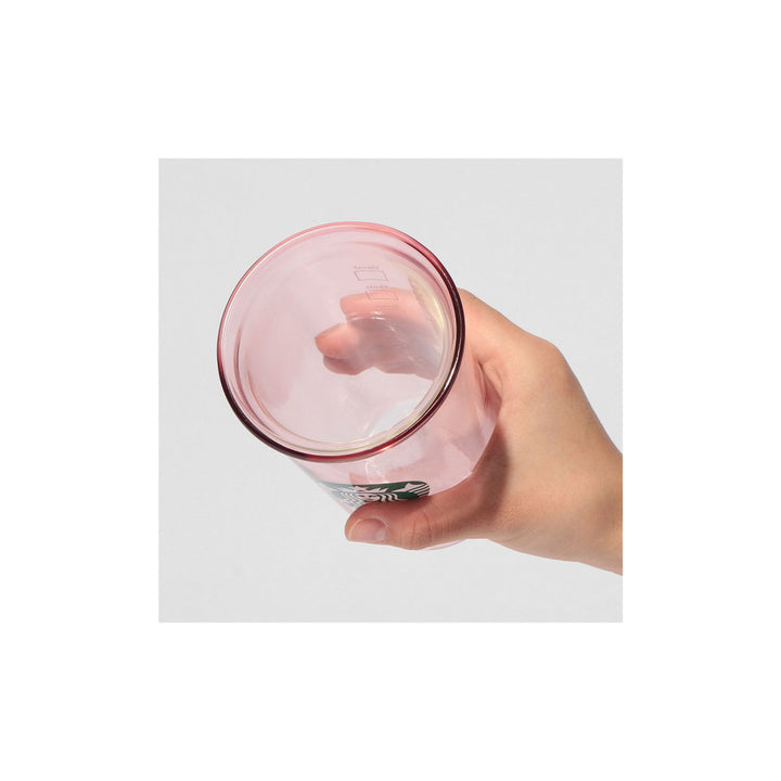 Starbucks Japan Sakura 2025 Double Wall Glass: Pale Pink thumbnail 4